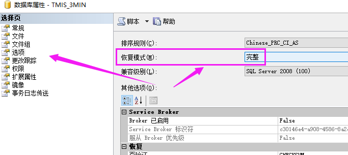 數(shù)據(jù)庫(kù)的恢復(fù)模式